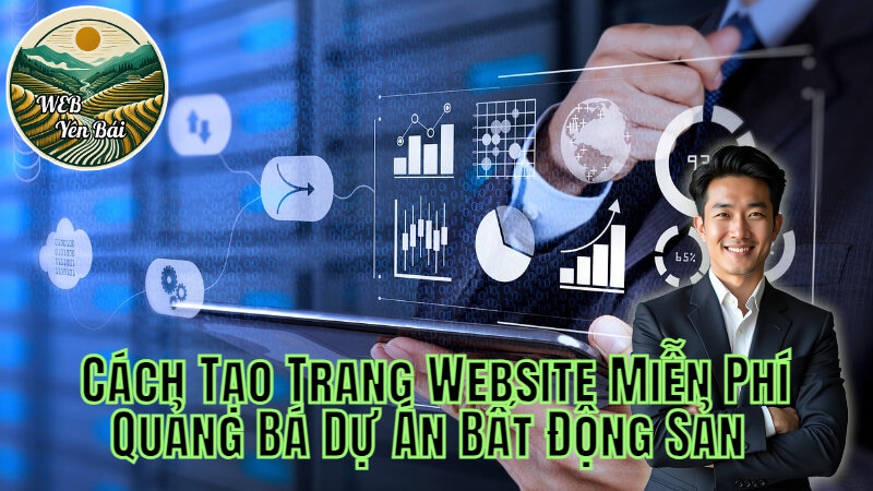 Cách Tạo Trang Website Miễn Phí Quảng Bá Dự Án Bất Động Sản