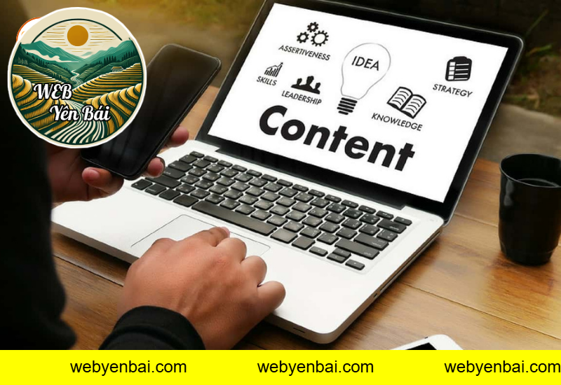 Quy trình thực hiện dịch vụ viết Content tại webyenbai